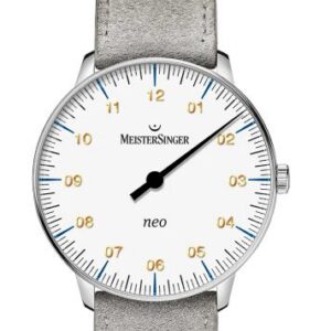 MeisterSinger Neo NES901G - Šedý kožený řemínek