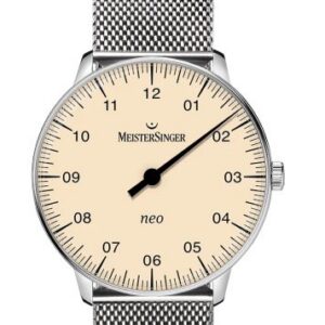 MeisterSinger Neo NES903 - Kovový mesh náramek