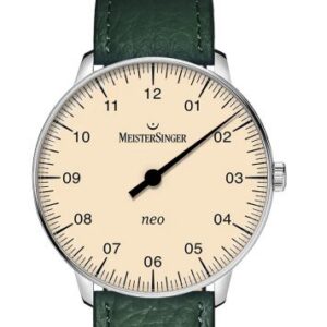 MeisterSinger Neo NES903 - Zelený kožený řemínek