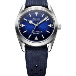 Nivada Grenchen Super Antarctic Blue - Rubber Tropic