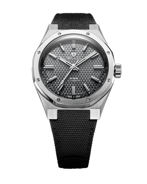 Nivada Grenchen F77 SST Grey MK2 - 38 mm - Velcro Strap