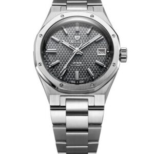 Nivada Grenchen F77 SST Grey MK2 Date - 38 mm - Stainless Steel Bracelet