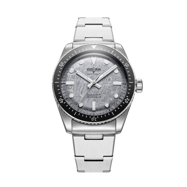 Vulcain Skindiver Nautique Meteorite - Steel Bracelet
