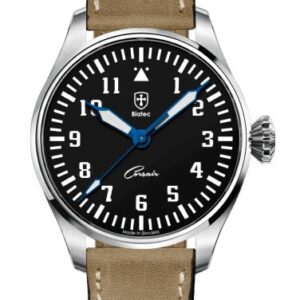 Biatec Corsair Vintage 01 - Béžový vintage nubuk řemínek