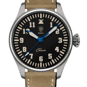 Biatec Corsair Vintage 03 - Béžový vintage nubuk řemínek