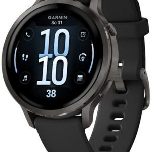 Garmin Venu® 4 - 41 mm Slate a Černý silikonový řemínek 010-03013-02