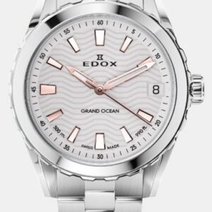 EDOX Grand Ocean Date - Ladies 53103-3M-AIR