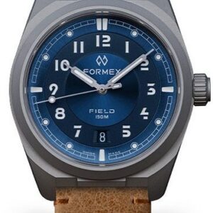 Formex Field Automatic Gen 2 Deep Blue Leone Bolgheri Leather Strap 0660.1.6532.723