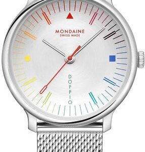 Mondaine Doppio Bauhaus Inspired Quartz MLE.33112.SM