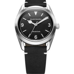 Nivada Grenchen Antarctic Erotic - Black - Black leather White Stitching
