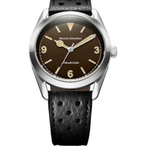 Nivada Grenchen Antarctic Erotic - Brown - Black Racing Strap