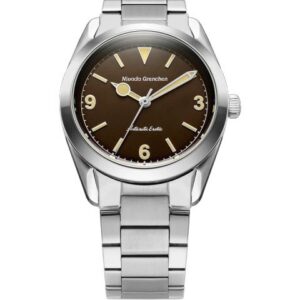 Nivada Grenchen Antarctic Erotic - Brown - Bracelet Flat Link