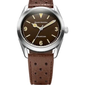 Nivada Grenchen Antarctic Erotic - Brown - Brown Racing Strap