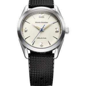 Nivada Grenchen Antarctic Erotic - Eggshell - Black leather