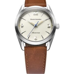 Nivada Grenchen Antarctic Erotic - Eggshell - Brown Leather