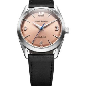 Nivada Grenchen Antarctic Erotic - Salmon - Black leather