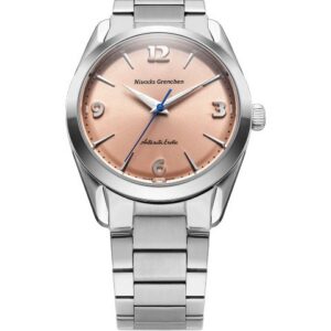 Nivada Grenchen Antarctic Erotic - Salmon - Bracelet Flat Link