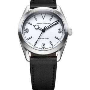 Nivada Grenchen Antarctic Erotic - White - Black leather