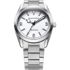 Nivada Grenchen Antarctic Erotic - White - Bracelet Flat Link
