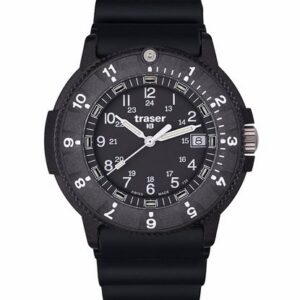 Traser P65 Tactical Mission Black Rubber