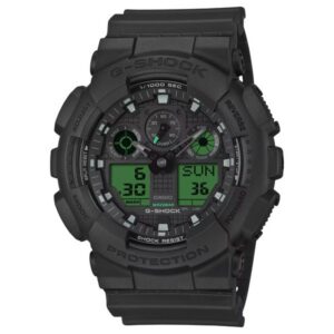 Casio G-Shock GA-100BEG-1AER Black and Electro Green Series