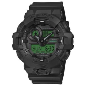 Casio G-Shock GA-700BEG-1AER Black and Electro Green Series