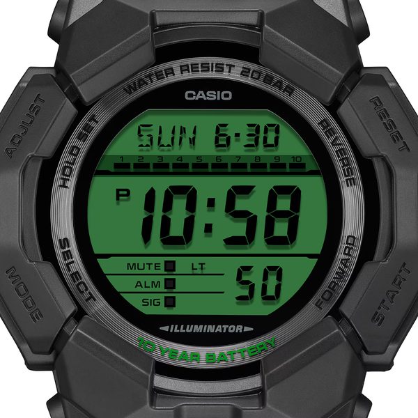 Casio G-Shock GD-010BEG-1ER Black and Electro Green Series - Obrázek 2