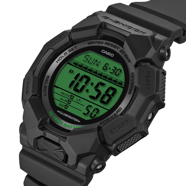 Casio G-Shock GD-010BEG-1ER Black and Electro Green Series - Obrázek 3