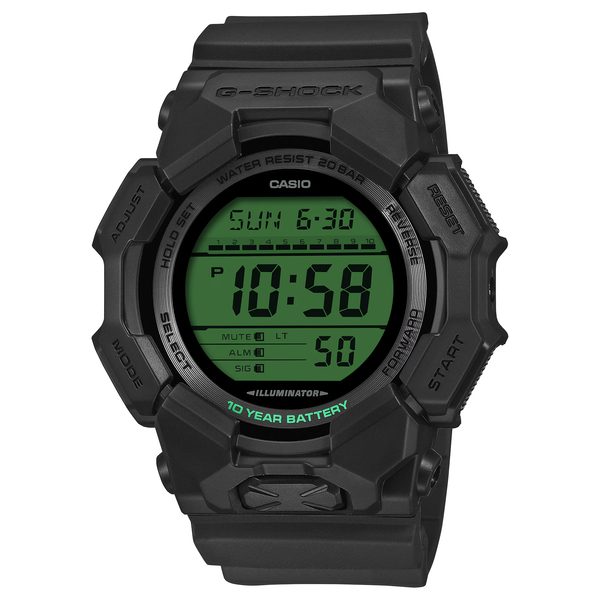 Casio G-Shock GD-010BEG-1ER Black and Electro Green Series