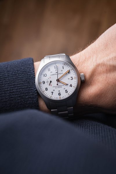 Hamilton Khaki Field Mechanical Power Reserve 40 mm H69509110 - Obrázek 2