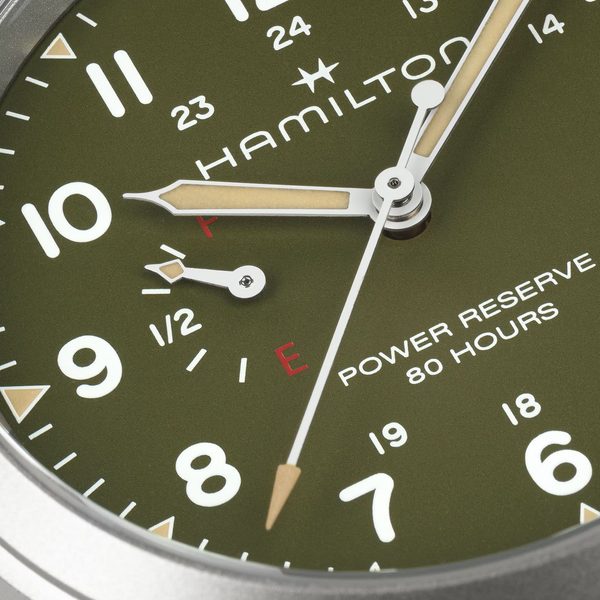 Hamilton Khaki Field Mechanical Power Reserve 40 mm H69509160 - Obrázek 2