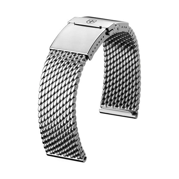 Kovový náramek Biatec | MESH - 20 mm - MESH náramek pro zápěstí 170-185 mm - Obrázek 2