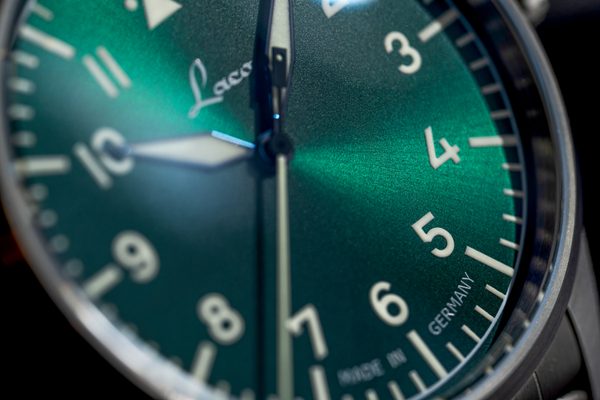 Laco Flieger Stuttgart Pro Grün 37 Handwinding - Obrázek 2
