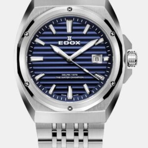EDOX Delfin The Original 1973 Date - Gents 53032-3M-BUIN