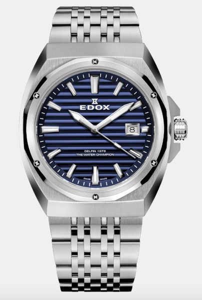 EDOX Delfin The Original 1973 Date - Gents 53032-3M-BUIN
