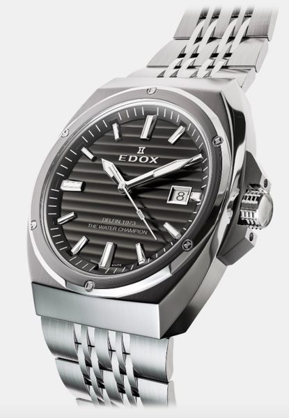 EDOX Delfin The Original 1973 Date - Gents 53032-3M-NIN