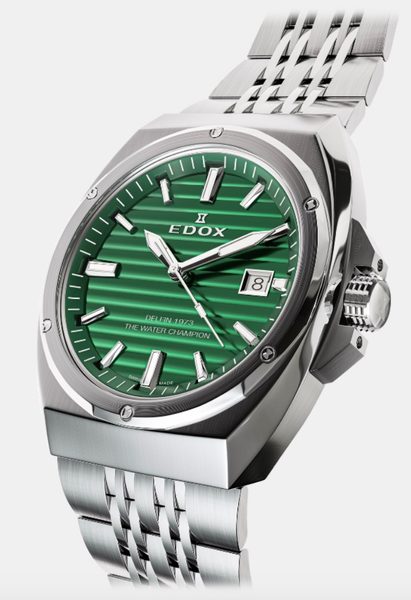EDOX Delfin The Original 1973 Date - Gents 53032-3M-VIN