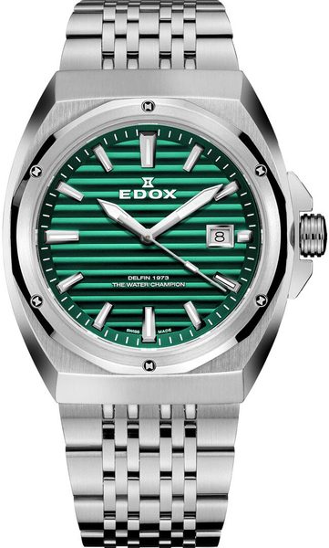 EDOX Delfin The Original 1973 Date - Gents 53032-3M-VIN