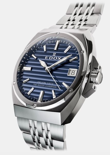 EDOX Delfin The Original 1973 Date - Ladies 50504-3M-BUIN - Obrázek 2