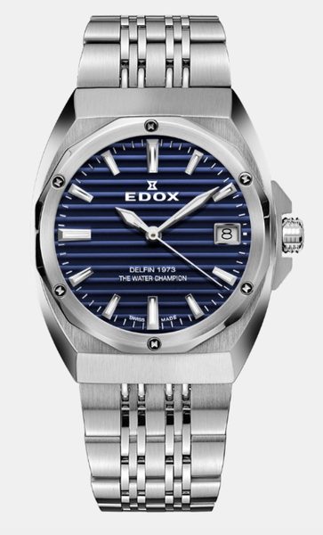EDOX Delfin The Original 1973 Date - Ladies 50504-3M-BUIN