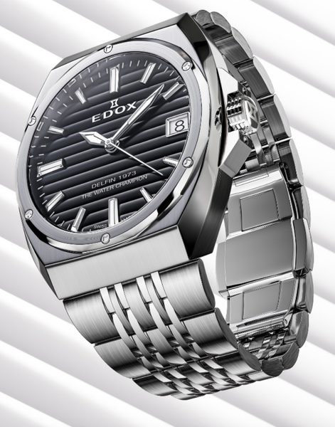 EDOX Delfin The Original 1973 Date - Ladies 50504-3M-NIN - Obrázek 3