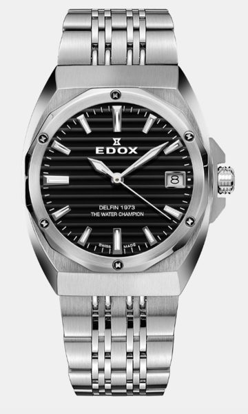 EDOX Delfin The Original 1973 Date - Ladies 50504-3M-NIN