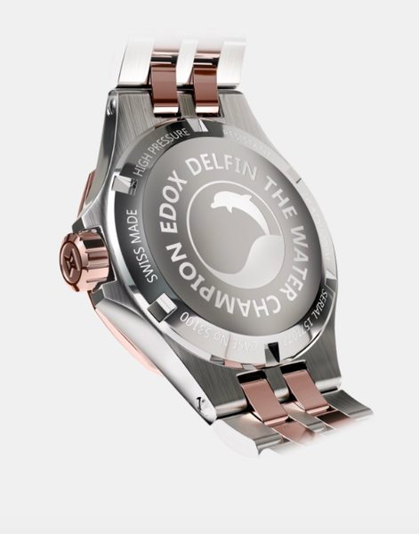EDOX Sport Delfin The Original Date Lady 53100-357RM-NANRND - Obrázek 3