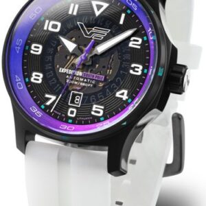 Vostok Europe Expedition South Pole Automatic Line NH35-592C760 - bílý gumový řemínek (luminiscenční)
