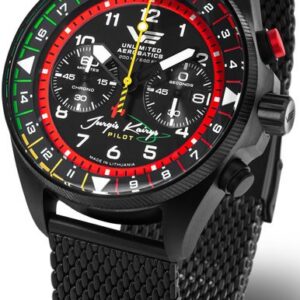 Vostok Europe Jurgis Kairys "Unlimited Aerobatics" Edition 2026 6S21-326C794 - černý ocelový náramek