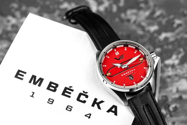 Vostok Europe Limitovaná edice Embéčka Automatic Line NH35-325A495 - černý kožený řemínek - Obrázek 3