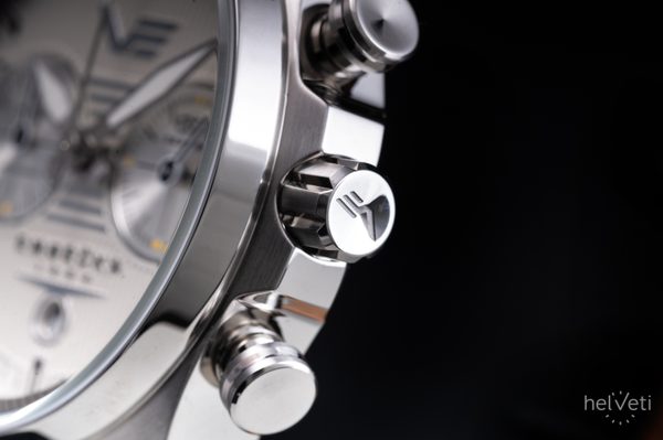 Vostok Europe Limitovaná edice Embéčka Chrono Line 6S21-325A491 - černý kožený řemínek - Obrázek 3