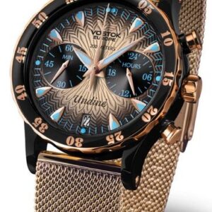 Vostok Europe Undine VK64-515E627 - zlatý ocelový náramek