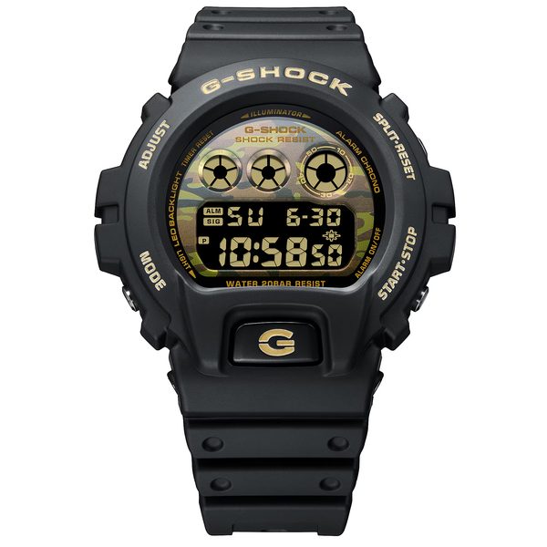 Casio G-Shock DW-6900CF-1ER Camo and Gold