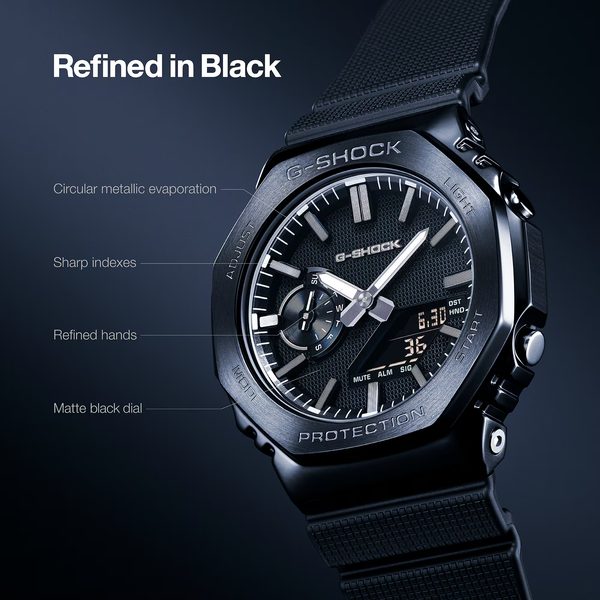 Casio G-Shock GM-2100LXB-1AER Luxe Black - Obrázek 2